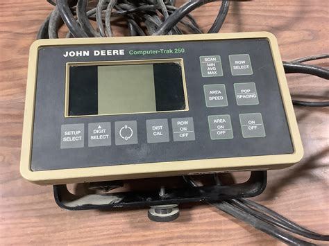 5700 Uses Cannon Sure-Seal Connector with 60" lead For John Deere 100, 150, 200, 250, 300 Computer-Trak monitors built 1986-later. . John deere computer trak 250 troubleshooting
